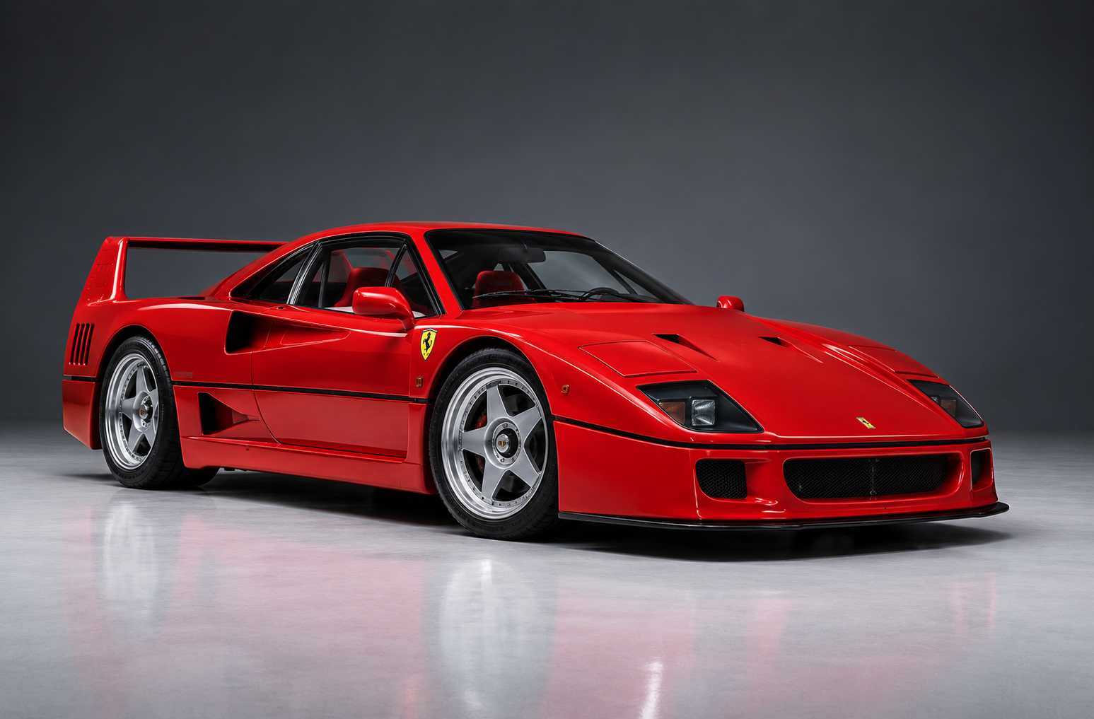 Ferrari F40 after editing